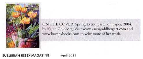 Karen Goldberg information inside magazine