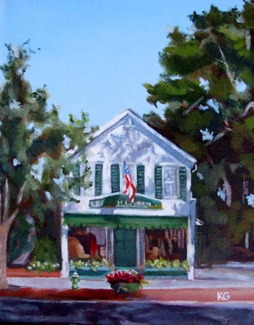 Oil on Canvas Ralph Lauren store Southampton NY 